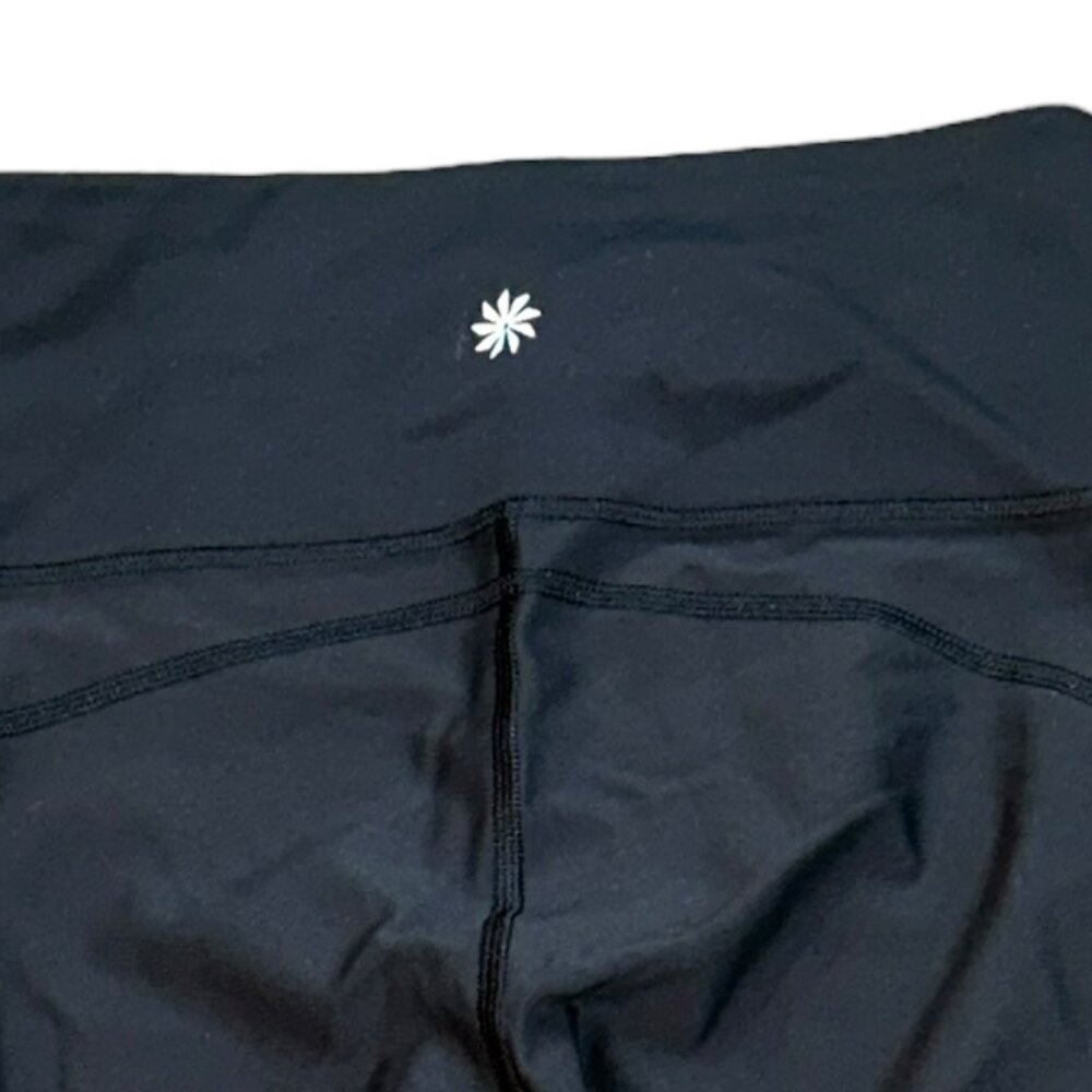 Athleta Stealth Capri Tight Leggings Black Workout Gym Yoga‎ Size XS S/348588-00 - Picture 3 of 7